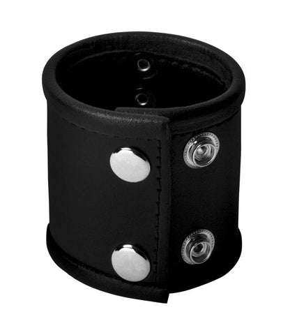 Strict Ball Stretcher with D-Cock Ring by XR Brands - Cock Rings