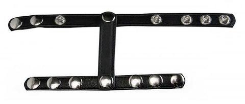 Snap-On Cock And Ball Harness by XR Brands - Cock Rings