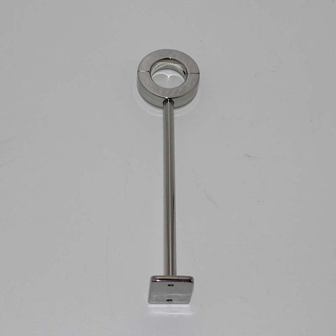 STUK Heavy Locking Testicle Steel Mount by Hell's Couture - Ball and Cock Toys