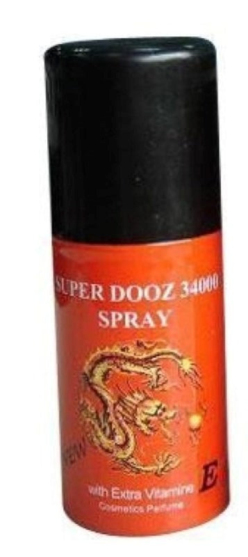 Super Dooz 34000 Male Delay Spray - - Delay and Excite Sprays