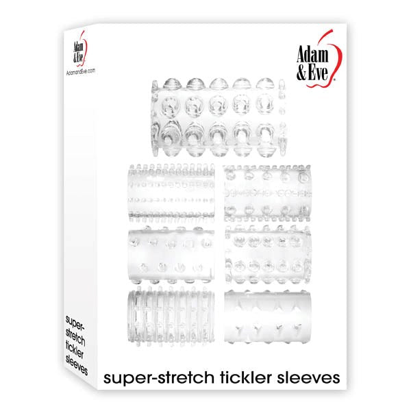 Super Stretch Tickler Sleeves - - Cock Rings