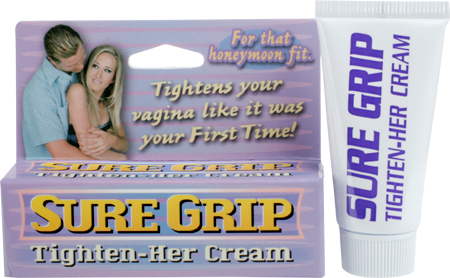 Sure Grip Vagina Tightening Cream - - Delay and Excite Sprays