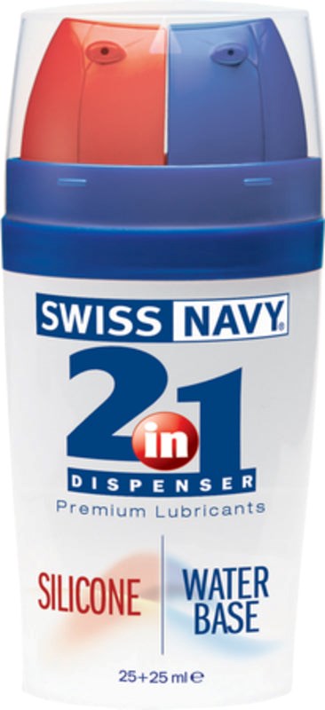 Swiss Navy 2-In-1 Silicone & Water Based - Default Title - Water Based Lubes