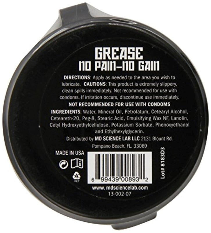 Swiss Navy Grease Lubricant - - Anal Lubes