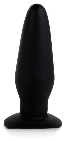 Bronco Black Silicone Butt Plug by Tantus - Butt Plugs