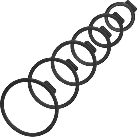 Silicone O-Ring Cock Ring Set by Tantus - Cock Rings