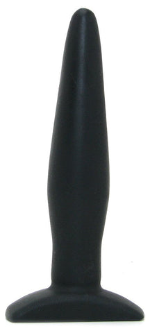 Slim Black Silicone Dildo by Tantus - Butt Plugs