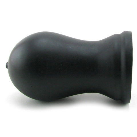 Tex Black Silicone Butt Plug by Tantus - Butt Plugs