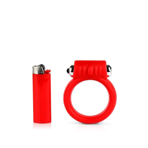 2 Inch Silicone Vibrating Cock Ring by Tantus - Cock Rings