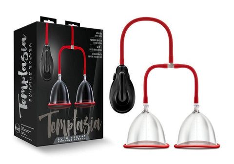 Temptasia Auto Breast Pumping System by Blush Novelties - Pumps, Extenders and Sleeves