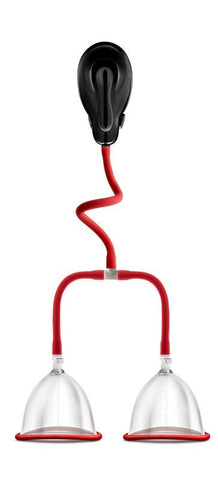 Temptasia Auto Breast Pumping System by Blush Novelties - Pumps, Extenders and Sleeves