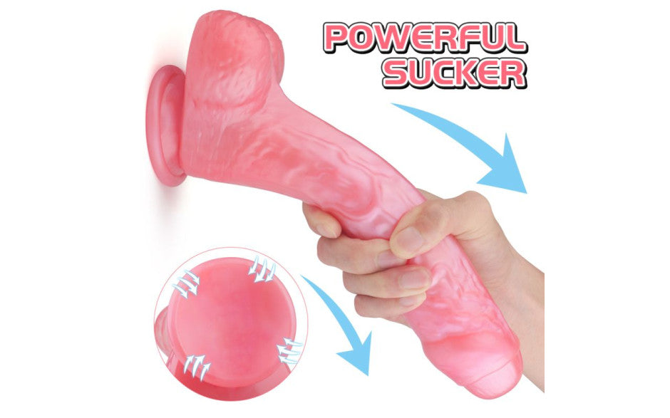 S-Hande Martin Realistic Dong With Balls Large - Realistic Dildos