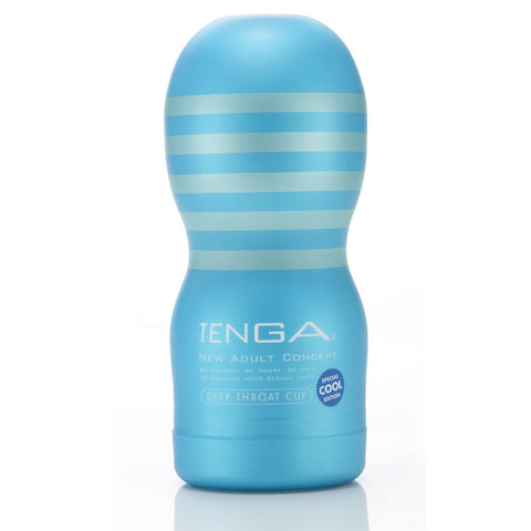 Deep Throat Cool Male Masturbator Cup by Tenga - Masturbators and Strokers