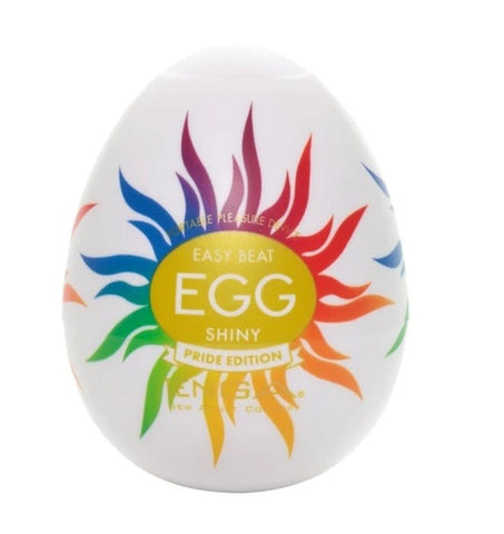 Egg Shiny Pride Edition Male Masturbator by Tenga - Masturbators and Strokers