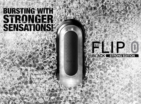 Flip Zero Masturbator Black by Tenga - Masturbators and Strokers