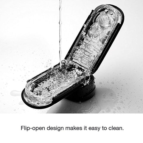 Flip Zero Masturbator Black by Tenga - Masturbators and Strokers