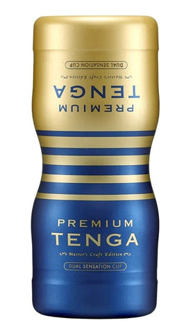 Premium Dual Sensation Cup Masturbator by Tenga - Masturbators and Strokers