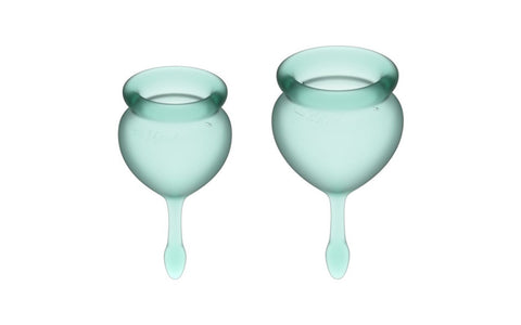 Feel Good Menstrual Cup Condom by Satisfyer - Condoms