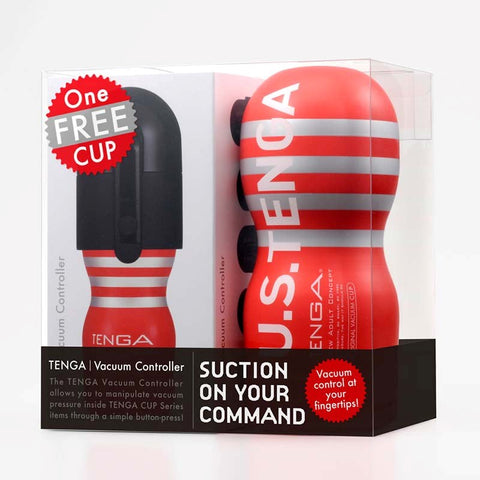 Vacuum Controller Starter Pack for Masturbators by Tenga - Masturbators and Strokers