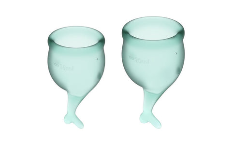 Feel Secure Medical Grade Silicone Menstrual Cups - Condoms