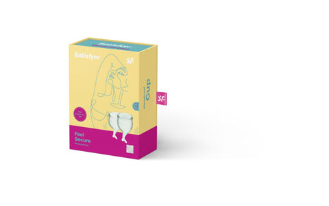 Feel Secure Medical Grade Silicone Menstrual Cups - Condoms