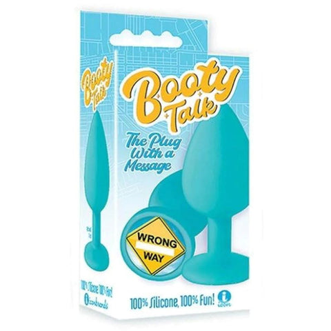 The 9s Booty Talk Wrong Way by Icon Brands - Butt Plugs
