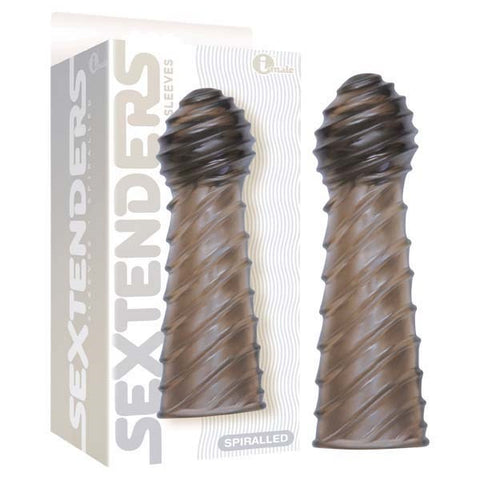 The 9s Sextenders Spiral Penis Sleeve by Icon Brands - Pumps, Extenders and Sleeves