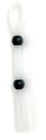 The Brawn Double Silicone Cock Leash by C1R Releasing - Stretchy Cock Rings