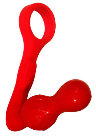 The Clencher Red by C1R Releasing - Stretchy Cock Rings
