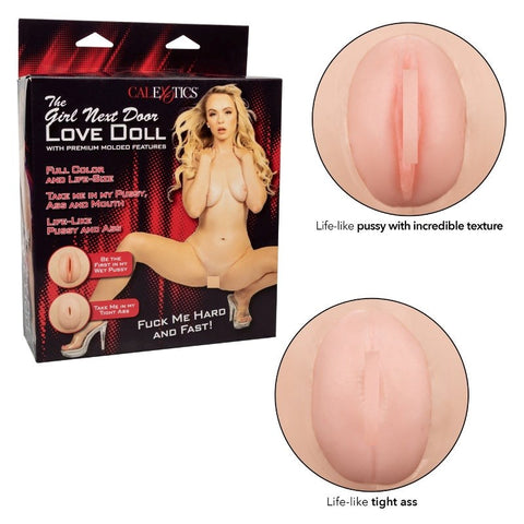 The Girl Next Door Inflatable Love Doll by CalExotics - Love Dolls