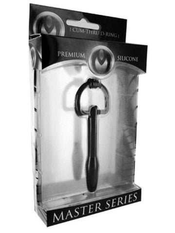 The Hallows Cum-Thru D-Ring Penis Plug by XR Brands - Penis Plugs