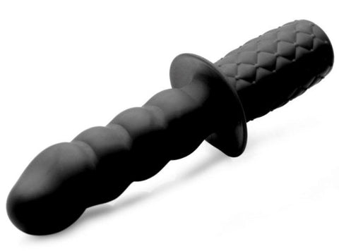 Handler 10X Vibrating Butt Plug Thruster by XR Brands - Butt Plugs