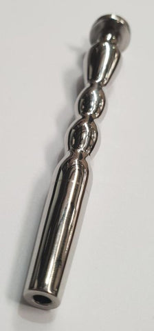 The Undy Waved Hollow Penis Plug by Hell's Couture - Penis Plugs