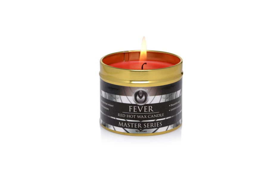 XR Brands Fever Red Hot Adult Wax Candle - Massage Oils and Lubricants