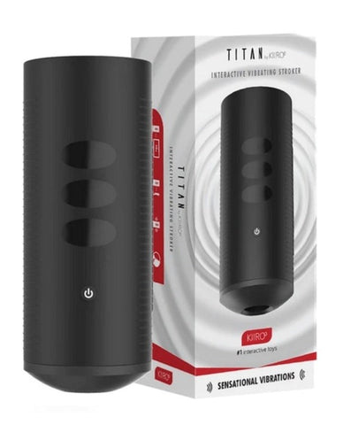Titan Interactive Vibrating Stroker by Kiiroo - Masturbators and Strokers
