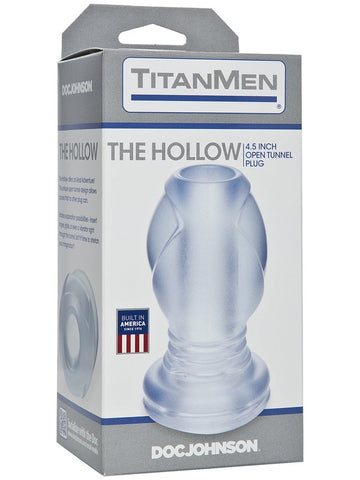 Titanmen The Hollow Butt Plug Silicone by Doc Johnson - Butt Plugs