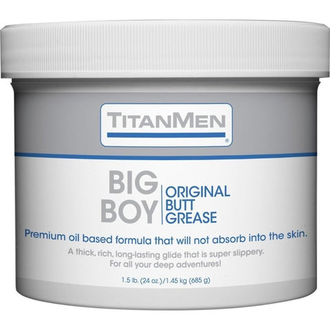 TitanMen Big Boy Original Butt Grease by Doc Johnson - Lubricants and Lotions