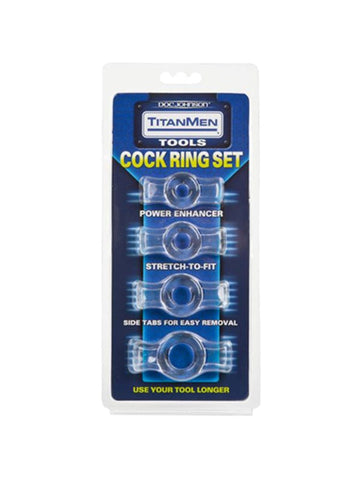 Cock Ring Set by Doc Johnson - Cock Ring Sets