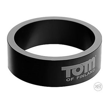 Tom of Finland Aluminium Cock Ring by XR Brands - Cock Rings