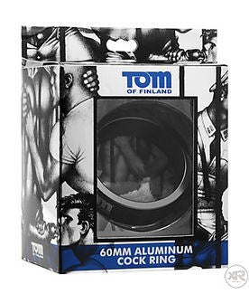 Tom of Finland Aluminium Cock Ring by XR Brands - Cock Rings