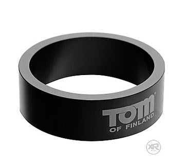 Tom of Finland Aluminium Cock Ring by XR Brands - Cock Rings
