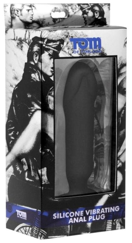 Tom of Finland Premium Silicone Vibrating Anal Massager