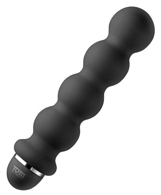 Tom of Finland Rhythmic Delight - Vibrating Anal Bead Wand