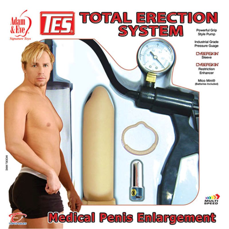 Total Erection System Penis Pump - - Pumps, Extenders and Sleeves