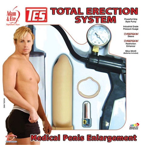 Total Erection System Penis Pump by Adam & Eve Sextoys - Pumps, Extenders and Sleeves
