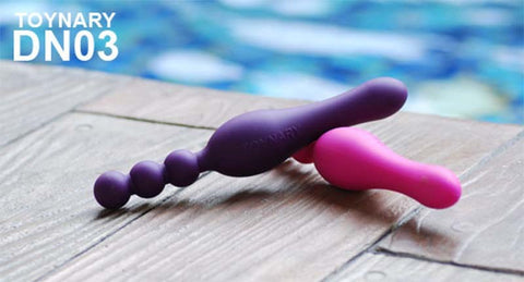 Toynary DN03 Dual-Ended Silicone Wand by BDStyle - Anal Dildos