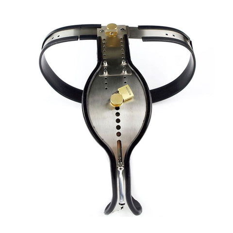 Trap Lock Steel Male Chastity Device by BDStyle - Male Chastity