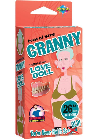 Granny Travel Size Inflatable Love Doll by Pipedream - Love Dolls