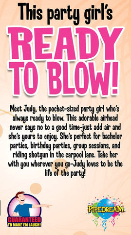 Judy Inflatable Blow Up Love Doll by Pipedream - Love Dolls