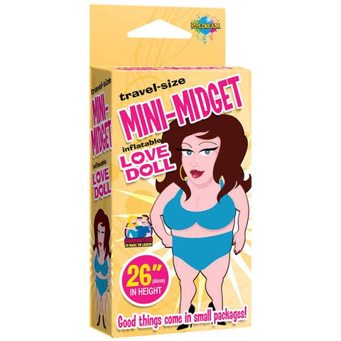 Mini Midget Travel Size Inflatable Love Doll by Pipedream - Love Dolls